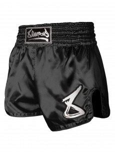 Short de boxe thaï 8 Weapons Strike noir