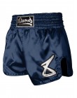 Short de boxe thaï 8 Weapons Strike bleu
