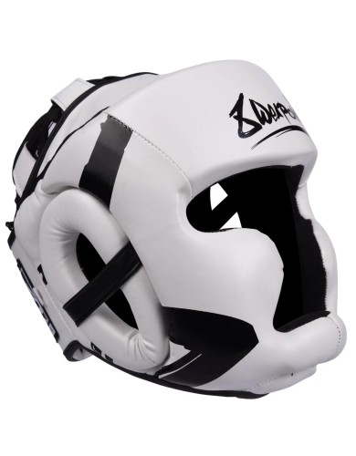 Casque intégral 8 Weapons Unlimited blanc