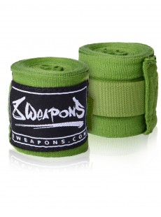 Bandages pour mains 8 Weapons 3.5m vert olive