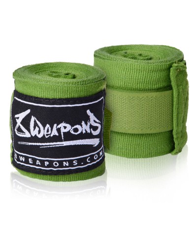 Bandages pour mains 8 Weapons 3.5m vert olive Bandages pour mains 8 Weapons 3.5m vert olive