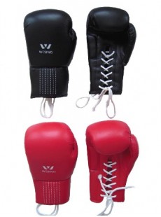 Gants de boxe à lacet