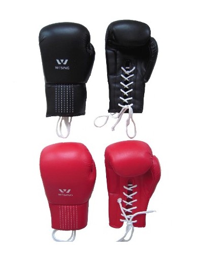 Gants de boxe à lacet Gants de boxe à lacet