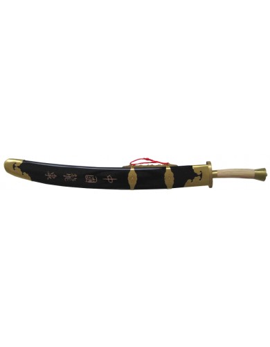 Sabre traditionnel à lame rigide et épaisse Sabre traditionnel à lame rigide et épaisse