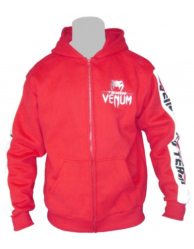 Hoodies Venum "Pro Team" rouge