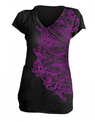 T-shirt Bad Boy "Scroll Banner" femme T-shirt Bad Boy "Scroll Banner" femme