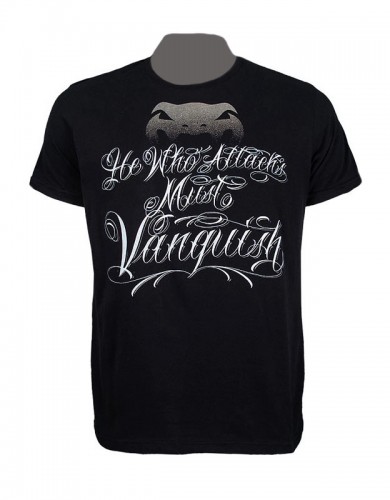 T-shirt Venum "Vanquish" Creative Line noir