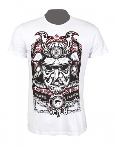 T-shirt Venum "Samouraï Mask" Creative Line blanc T-shirt Venum "Samouraï Mask" Creative Line blanc