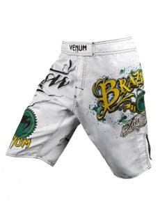 Fightshort Venum "Auriverde" blanc