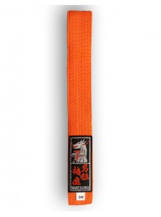 Ceinture piquée orange