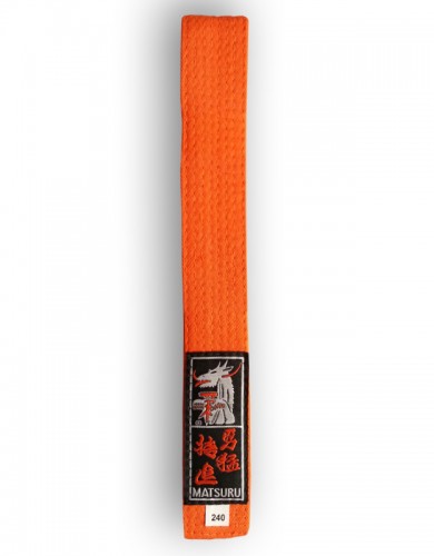 Ceinture piquée orange