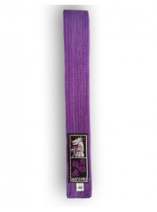 Ceinture piquée violette