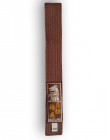 Ceinture piquée marron