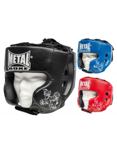 Casque metal boxe pour enfant Casque metal boxe pour enfant