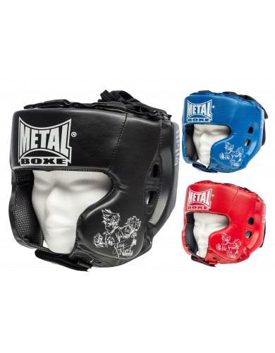 Casque metal boxe pour enfant