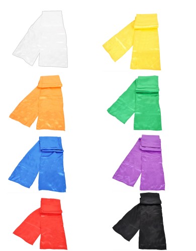 Ceinture Kung-fu / Wushu imitation soie Ceinture Kung-fu / Wushu imitation soie