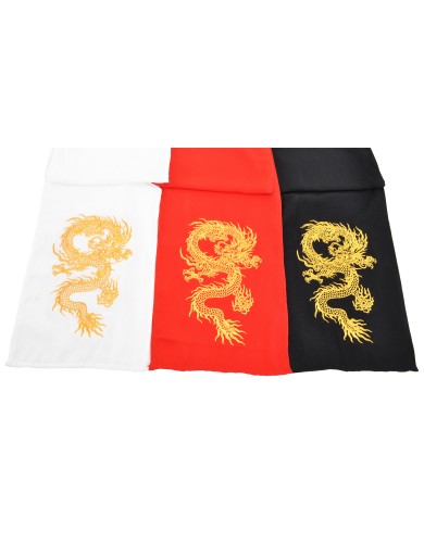 Ceinture kung-fu / wushu classique brodée