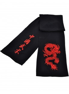 Ceinture kung-fu / wushu classique brodée