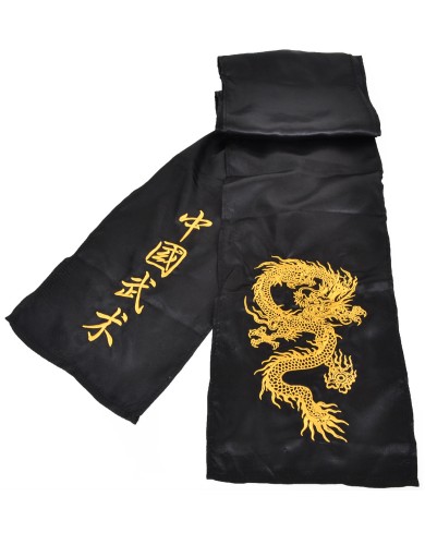 Ceinture kung-fu / wushu imitation soie brodée Ceinture kung-fu / wushu imitation soie brodée