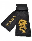 Ceinture kung-fu / wushu imitation soie brodée