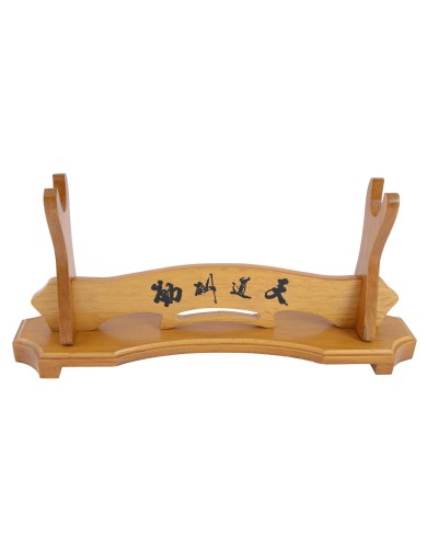 Support pour arme bois naturel Support pour arme bois naturel