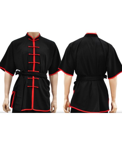 Haut de tenue Chang quan classic noir/rouge Haut de tenue Chang quan classic noir/rouge