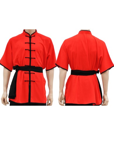 Haut de tenue Chang quan classic rouge/noir Haut de tenue Chang quan classic rouge/noir