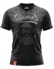 T-shirt Boxe thaï 8 Weapons Yantra noir