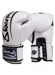 Gants de boxe 8 Weapons Unlimited white