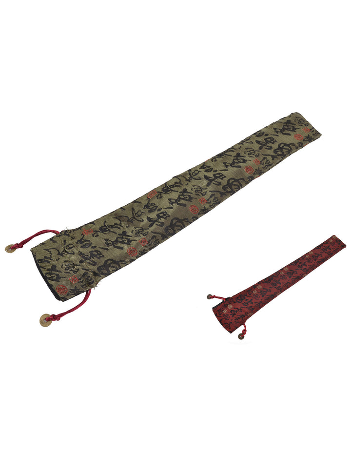 Housse de rangement en toile pour éventail