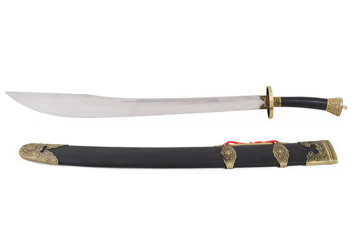Sabre avec fourreau traditionnel et lame semi-flexible
