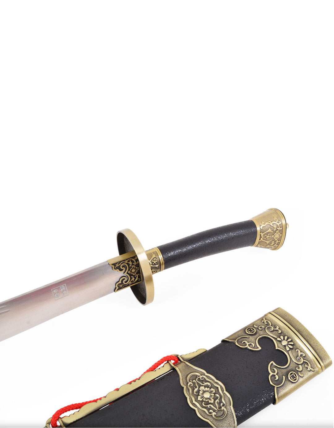 Sabre avec fourreau traditionnel et lame semi-flexible