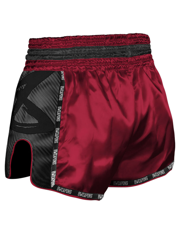 Short Muay thaï "Carbon Red Dawn"