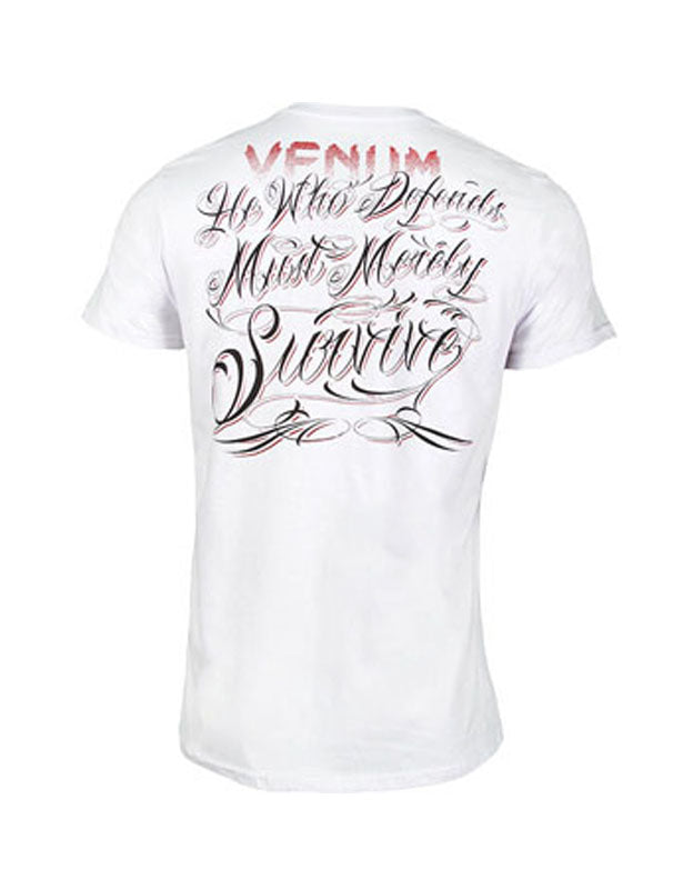 T-shirt Venum Vanquish Creative Line Blanc