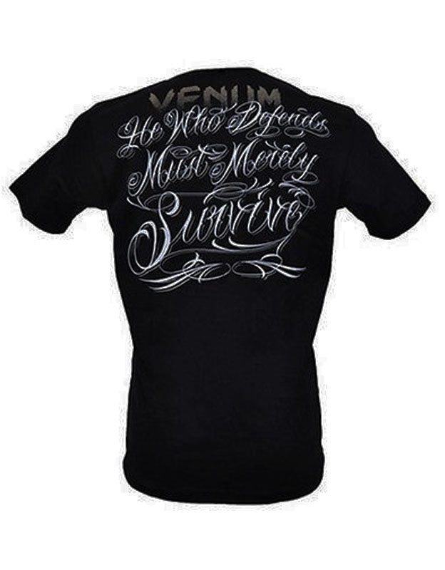 T-shirt Venum Vanquish Creative Line Noir
