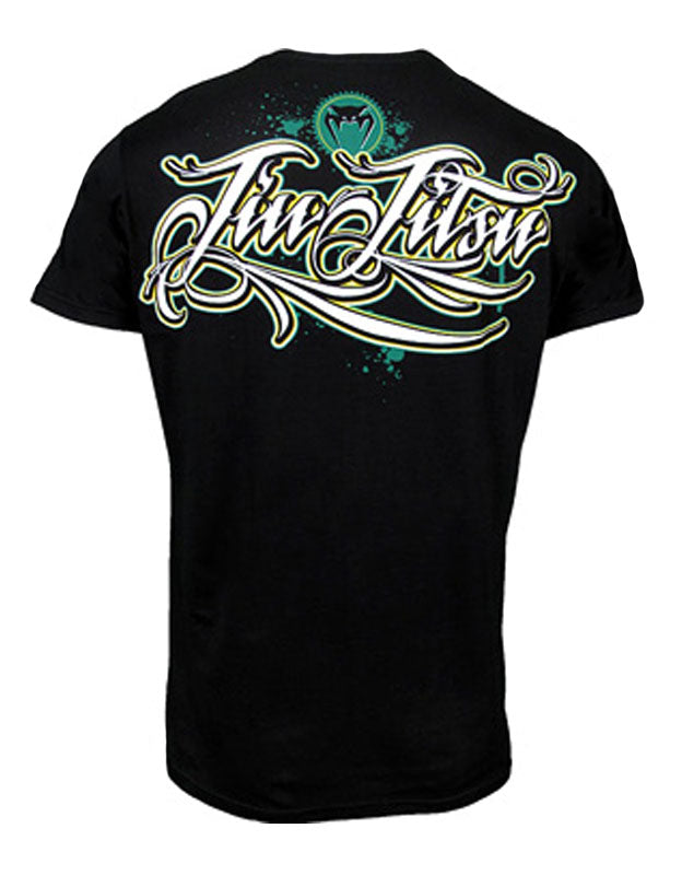 T-shirt Venum BJJ Auriverde Craetive Line Noir