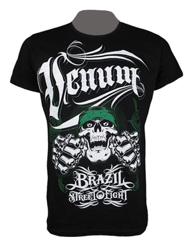 T-shirt Venum Street Fight Craetive Line Noir
