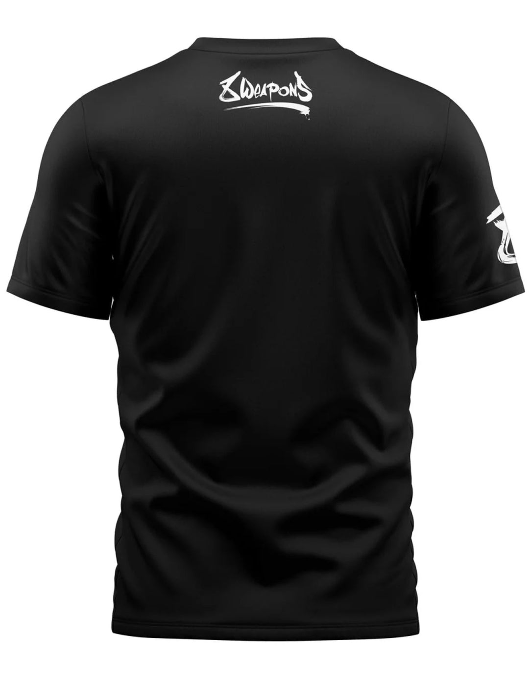 T-shirt Boxe thaï 8 Weapons Sak Yant Tigers noir