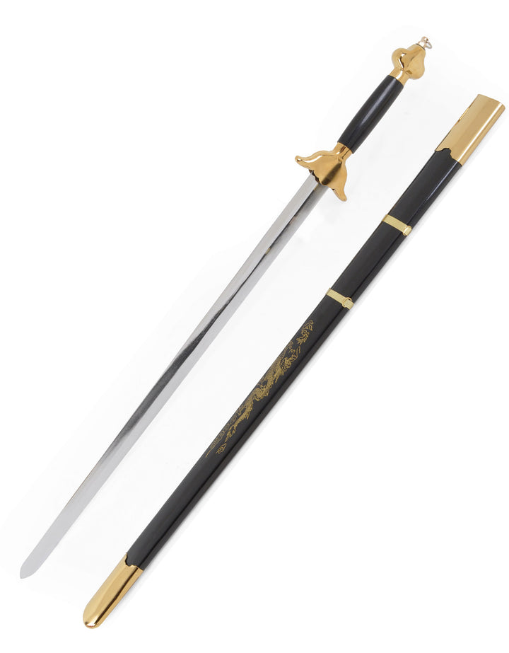 Epée d'initiation avec fourreau et lame semi-flexible